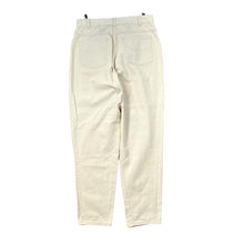 Load image into Gallery viewer, Vintage 90&#39;s C&amp;A FADE OUT Classic Cream Denim Tapered Fit Mom Jeans
