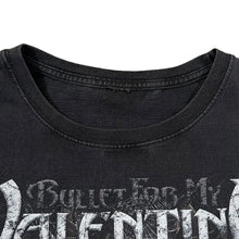 Load image into Gallery viewer, BULLET FOR MY VALENTINE Gothic Skull Spellout Graphic Heavy Metal Music Band T-Shirt
