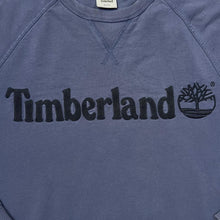 Load image into Gallery viewer, Early 00&#39;s TIMBERLAND Classic Embroidered Big Logo Spellout Crewneck Sweatshirt
