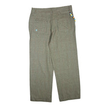 Load image into Gallery viewer, Early 00&#39;s BILLABONG Plaid Check Surfer Skater Bead Chain Loose Fit Trousers
