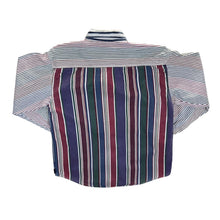 Load image into Gallery viewer, Vintage 90&#39;s Bill Blass Multi Colour Striped Long Sleeve Cotton Shirt
