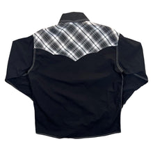 Load image into Gallery viewer, Vintage Stars &amp; Stripes Western Cowboy Check Popper Long Sleeve Shirt
