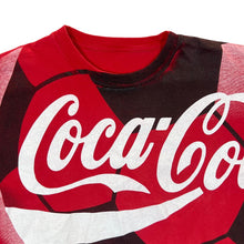 Load image into Gallery viewer, Vintage 90's COCA COLA Football World Cup Logo Spellout Graphic Single Stitch T-Shirt
