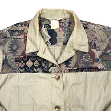 Load image into Gallery viewer, Vintage 90&#39;s L.L.BEAN Tapestry Style Panel Cotton Canvas Chore Jacket
