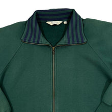 Load image into Gallery viewer, Vintage CASUAL CLUB Classic Striped Collar Zip Sweatshirt
