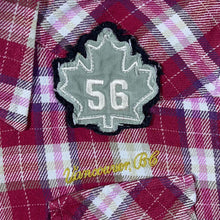 Load image into Gallery viewer, 56 Hubermans Western Style Red Plaid Check Popper Long Sleeve Shirt

