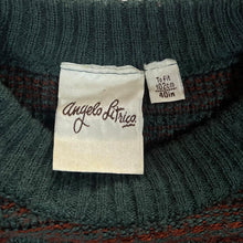 Load image into Gallery viewer, Vintage 90&#39;s Angelo Litrico C&amp;A Grandad Patterned Acrylic Wool Knit Sweater Jumper
