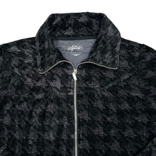 Load image into Gallery viewer, STYLE &amp; CO. SPORT Patterned Y2K Classic Basic Essential Velvet Velour Zip Tracksuit Top
