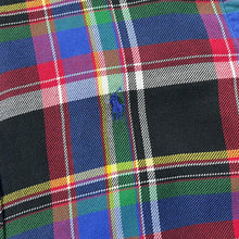 Load image into Gallery viewer, Vintage RALPH LAUREN &quot;Custom Fit&quot; Embroidered Logo Tartan Plaid Check Long Sleeve Button-Up Flannel Shirt
