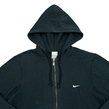 Load image into Gallery viewer, Early 00&#39;s NIKE Classic Basic Embroidered Mini Swoosh Logo Zip Hoodie
