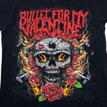 Load image into Gallery viewer, BULLET FOR MY VALENTINE Graphic Spellout Heavy Metal Music Band T-Shirt
