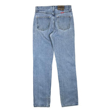 Load image into Gallery viewer, Early 00&#39;s WRANGLER &quot;Regular Fit&quot; Blue Denim Distressed Straight Leg Jeans
