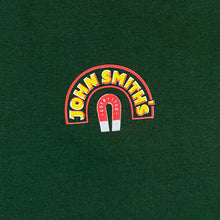 Load image into Gallery viewer, JOHN SMITH&#39;S Classic Beer Mini Logo Spellout Graphic Green T-Shirt
