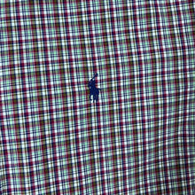 Load image into Gallery viewer, Vintage Ralph Lauren "Classic Fit" Multi Check Short Sleeve Button-Up Cotton Shirt
