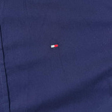 Load image into Gallery viewer, TOMMY HILFIGER &quot;Stretch&quot; Classic Embroidered Mini Logo Navy Blue Long Sleeve Button-Up Shirt
