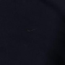 Load image into Gallery viewer, Early 00&#39;s Nike Embroidered Mini Swoosh Logo Black Crewneck Sweatshirt
