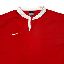 Load image into Gallery viewer, NIKE Dri-Fit Embroidered Mini Swoosh Logo Polyester Sports Rugby Jersey Shirt
