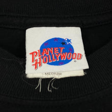 Load image into Gallery viewer, Vintage 90’s Planet Hollywood “Melbourne” Souvenir Spellout Graphic Black T-Shirt
