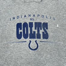 Load image into Gallery viewer, NFL INDIANAPOLIS COLTS Football Logo Spellout Graphic Pullover Hoodie
