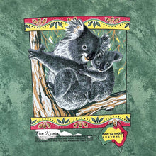 Load image into Gallery viewer, Vintage 90&#39;s SAVE THE HABITAT Australia &quot;The Koala&quot; Wildlife Souvenir Graphic Tie Dye T-Shirt

