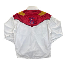 Load image into Gallery viewer, Vintage 90's Gortrud Cowboy Western Embroidered Eagle Tassled Long Sleeve Shirt
