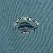 Load image into Gallery viewer, Tommy Bahama Classic Embroidered Mini Logo Green Blue 1/4 Zip Pullover Sweatshirt
