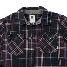 Load image into Gallery viewer, ELEMENT Classic Plaid Check Surfer Skater Long Sleeve Flannel Cotton Shirt
