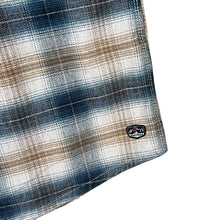 Load image into Gallery viewer, Vintage Red Head Ranch Multi Plaid Check Long Sleeve Cotton Flannel Shirt
