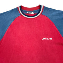 Load image into Gallery viewer, Early 00&#39;s MIZUNO Embroidered Mini Logo Colour Block Raglan Ringer T-Shirt
