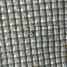 Load image into Gallery viewer, Early 00&#39;s WRANGLER White Khaki Green Plaid Check Long Sleeve Cotton Shirt
