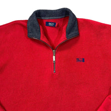 Load image into Gallery viewer, Vintage 90&#39;s PACO DESIGN Classic Embroidered Mini Logo 1/4 Zip Fleece Sweatshirt

