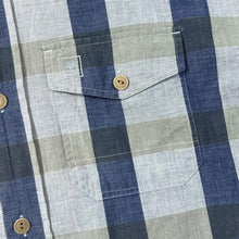 Load image into Gallery viewer, Vintage TIMBERLAND Classic Plaid Check Mini Logo Short Sleeve Button-Up Shirt
