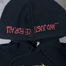 Load image into Gallery viewer, H&amp;M x Metallica "And Justice For All" Thrash Heavy Metal Music Band Black Hoodie
