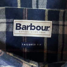 Load image into Gallery viewer, Barbour &quot;Tailored Fit&quot; Tartan Plaid Check Long Sleeve Button-Up Cotton Shirt
