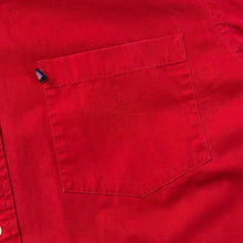 Load image into Gallery viewer, Vintage POLO JEANS CO. RALPH LAUREN Classic Red Long Sleeve Cotton Shirt
