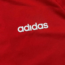 Load image into Gallery viewer, ADIDAS Classic Three Stripe Mini Spellout Polyester Short Sleeve T-Shirt
