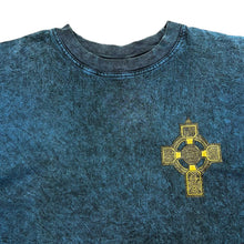 Load image into Gallery viewer, Vintage 90&#39;s CHURINGA Made In Australia Celtic Cross Graphic Tie Dye T-Shirt
