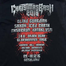 Load image into Gallery viewer, CHRISTMAS BASH (2016) Heavy Metal Hard Rock Music Band Festival Lineup Graphic T-Shirt
