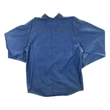 Load image into Gallery viewer, Vintage John F. Gee Cowboy Western Horse Blue Denim Cotton Long Sleeve Shirt

