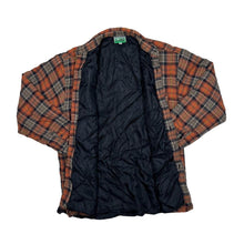 Load image into Gallery viewer, Vintage SOUTHERN MANNERMODE Lumberjack Plaid Check Lightly Padded Flannel Over Shirt
