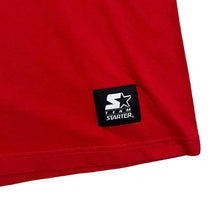 Load image into Gallery viewer, Vintage Starter NCAA WISCONSIN BADGERS College Logo Spellout Graphic Red T-Shirt
