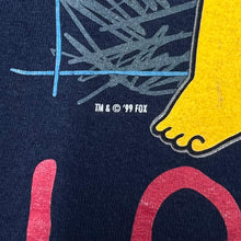 Load image into Gallery viewer, Vintage THE SIMPSONS (1999) &quot;Lovin&#39;&quot; Homer Simpson TV Show Cartoon Spellout Graphic T-Shirt
