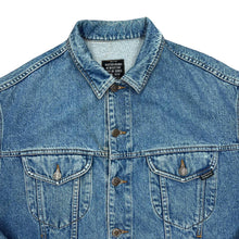 Load image into Gallery viewer, Vintage UNITED COLORS OF BENETTON Made In Italy Classic Blue Denim Trucker Jacket
