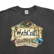 Load image into Gallery viewer, WYCHWOOD BREWERY &quot;Wychcraft&quot; Beer Drinks Promo Spellout Graphic T-Shirt
