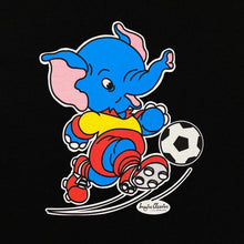 Load image into Gallery viewer, Imagine Classics Novelty Cartoon Elephant Football Graphic T-Shirt
