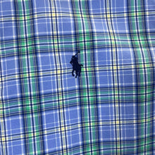 Load image into Gallery viewer, Early 00&#39;s RALPH LAUREN Mini Logo Plaid Check Long Sleeve Button-Up Shirt
