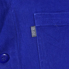 Load image into Gallery viewer, Early 00's LMA French Chore Worker Style Blue Cotton Button Jacket
