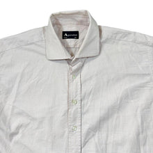 Load image into Gallery viewer, Vintage Aquascutum Baby Pink Check Long Sleeve Cotton Dress Shirt
