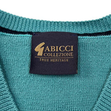 Load image into Gallery viewer, Vintage GABICCI COLLEZIONE “True Heritage” Classic Acrylic Wool V-Neck Sweater Jumper
