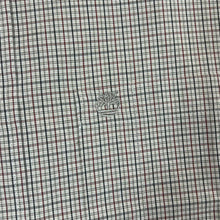Load image into Gallery viewer, Vintage TIMBERLAND Brown-Beige Check Cotton Short Sleeve Button-Up Shirt
